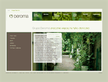 Tablet Screenshot of deroma.pl