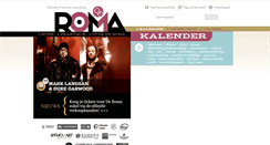 Desktop Screenshot of deroma.be